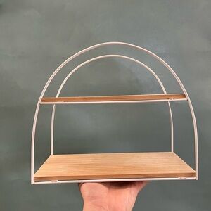 Modern Arch Wall Display Shelf
